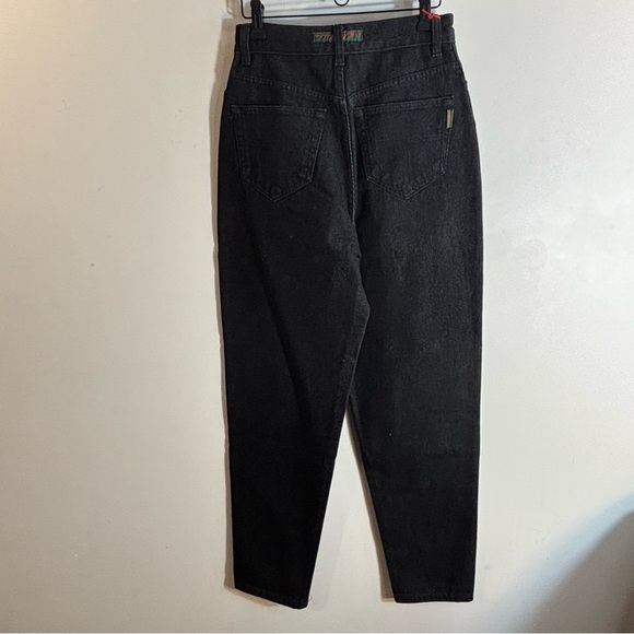 KATHARINE HAMNET Sz 28 KHD Pant Black Barrel Style Jeans Made in Italy NEW - Picture 4 of 9